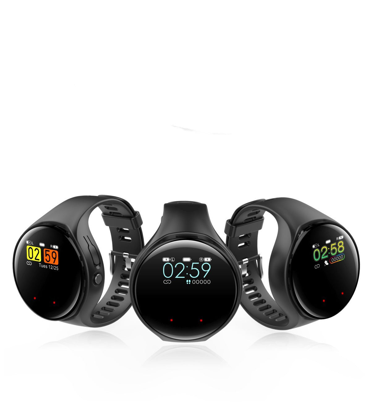 Vantage Smart Fitness Tracker: Heart Rate & Bluetooth Headset Combo