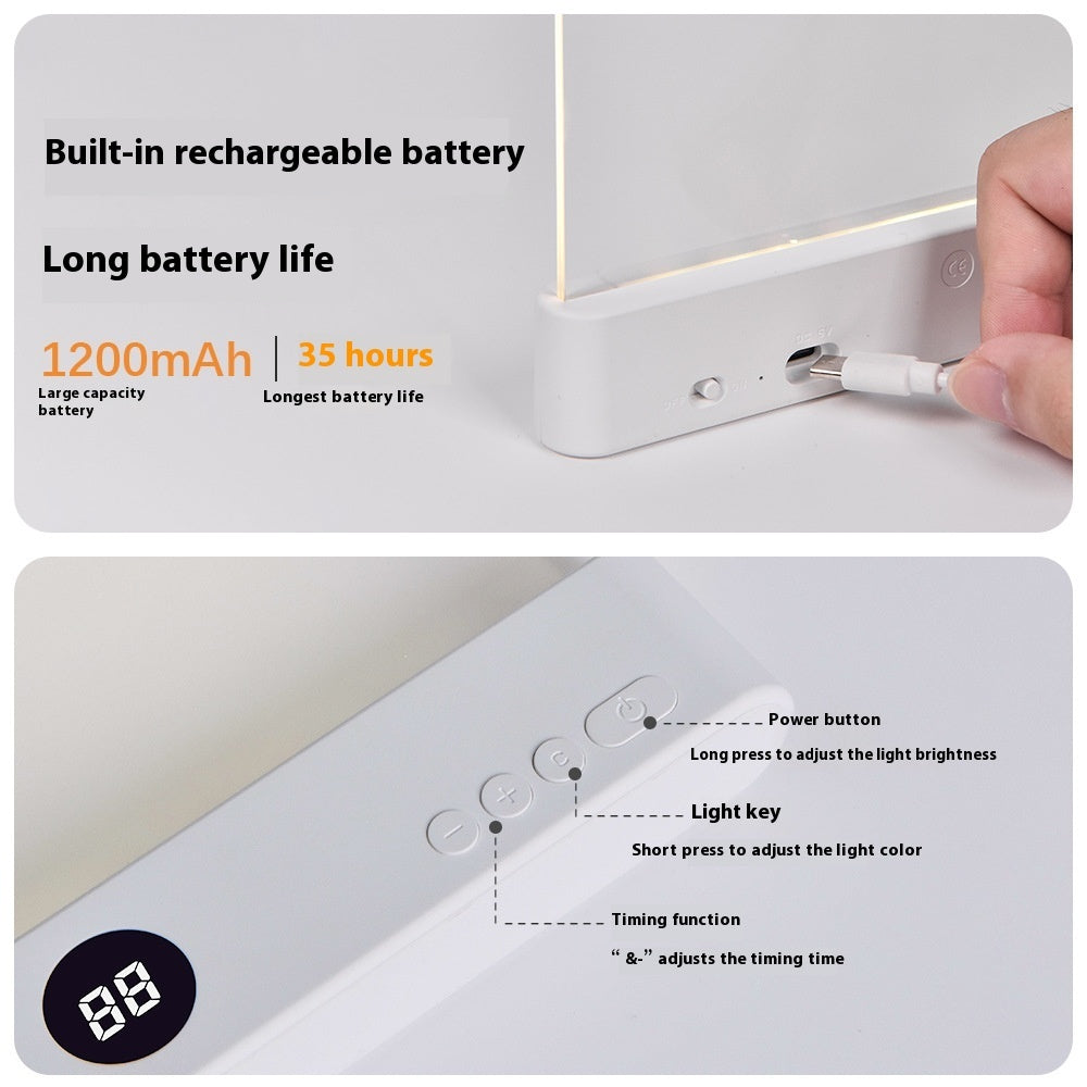 Vantage LED Tablet Reading Light Rechargeable