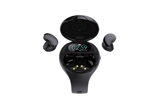 Vantage Smart Fitness Tracker: Heart Rate & Bluetooth Headset Combo