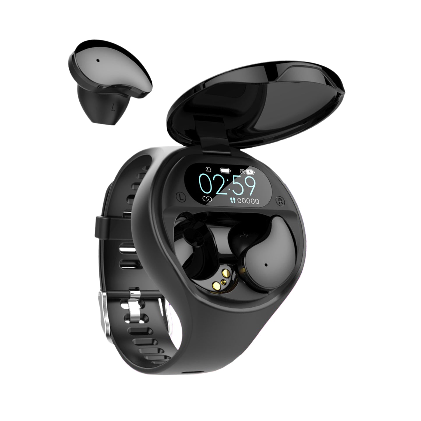 Vantage Smart Fitness Tracker: Heart Rate & Bluetooth Headset Combo
