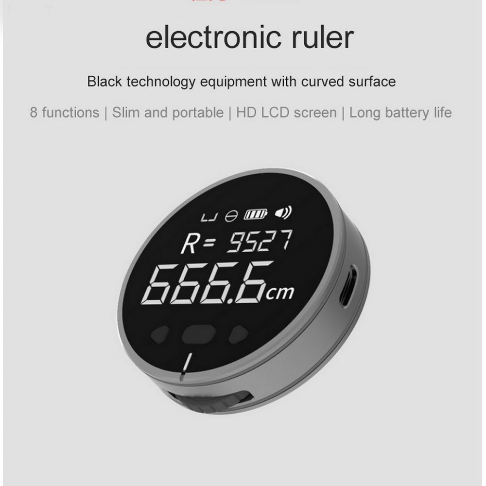 Precision Pro: High-Definition Digital LCD Measuring Ruler